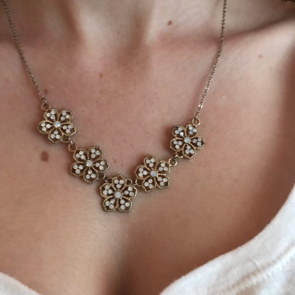 Francesca’s statement necklace